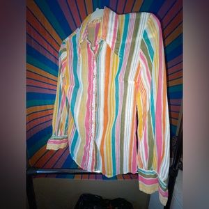 1960-1970 Thero jac brand button down light weight